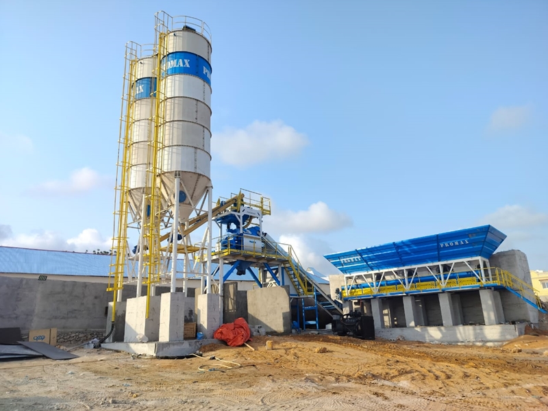 100m³/h Kompakt Beton Santrali